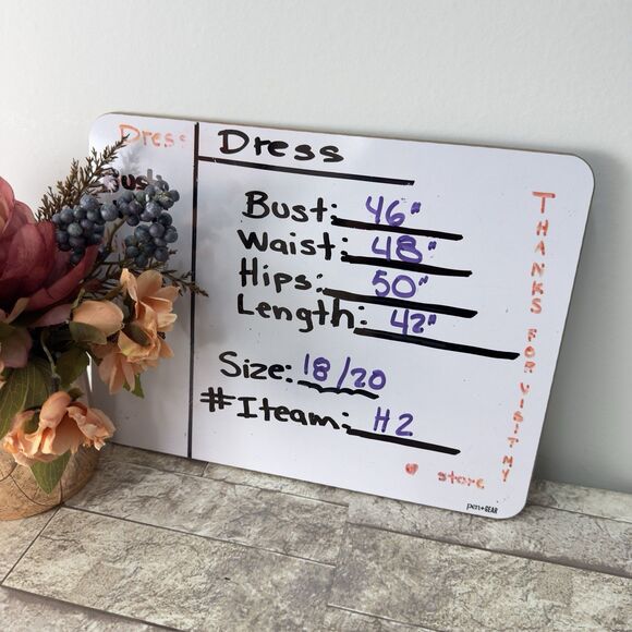 NWT Lane Bryant Women Sleeveless Midi Dress BLACK BLUE Sz Plus 18 20 - Picture 12 of 16